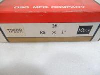 OSGテーパーボールエンドミル　B-38　TPBDR　2刃　R5×1°　8本　未使用