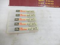 OSG　TIN　COATING　エンドミル　EX-TIN-EBD　R4,25　未使用　5本