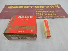 ナチ　2刃エンドミル　6φ×8　10本