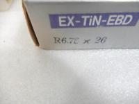 OSG　TIN　COATING　エンドミル　EX-TIN-EBD　R6,75×26　　未使用　4本