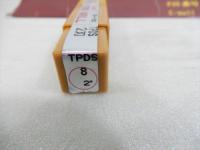 OSGテーパーエンドミル　B-30　TPDS8×2°2枚刃　1本　未使用
