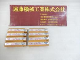 OSGテーパーボールエンドミル　B-28　TPBDR　R4×0、5°2枚刃　8本　未使用