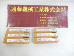 OSGテーパーボールエンドミル　B-38　TPBDR　R4×1,5°　2枚刃　6本　未使用