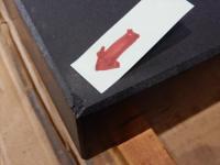 石定盤　503x420x77㎜　一部欠け有り