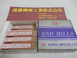 SANKO　4刃エンドミル　10φ　8本