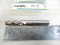 ミスミ　4枚刃ラフィングエンドミル　RFEMR　10　3本　未使用
