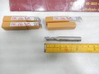 OSG 2枚刃テーパーエンドミル　TPDS　刃径8mm×1,5°　3本　未使用