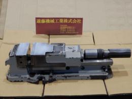 津田駒　油圧マシンバイス　口金巾125mm