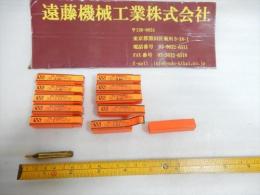 NS　2枚刃エンドミル　2,5M　SKH56　刃径2,5mm　10本　未使用