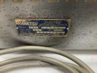 KANETSU可傾電磁チャックKET-1025U　90V　0,13A