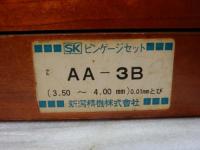 新潟　ピンゲージ　AA-3B　3.5～4.0φ　 0.01トビ