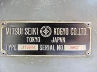 三井精機　傾斜ロータリーテーブル　300φ JT3MA　傾斜角90°