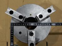 北川　3爪スクロールチャック　7吋　NEWSテーブル取付ジョイント付き