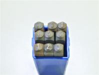 MASUS ドイツ製　刻印セット　　2.5mm　0～8