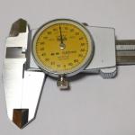 TESAダイヤル付ノギス　150mm 0.02mm