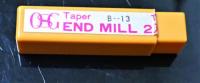 OSG　タッパーエンドミル　　2枚刃　2×1°　1個　未使用