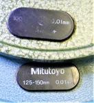 ミツトヨ　外径マイクロメーター 100～125.　125～150㎜　0.01㎜