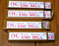 OSG エンドミル　4枚刃　3　4個　未使用
