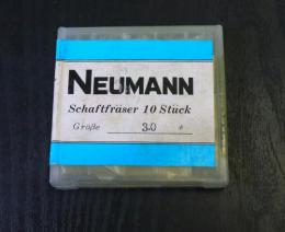 NEUMANN 　エンドミル　Φ3　10個　未使用
