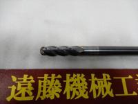 超硬ソリッドエンドミル径11mm(R5,5)刃長38mm長さ188mmエアーホールなし