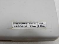 【新品】NSK　マイクロメーター50-75㎜　0.01㎜
