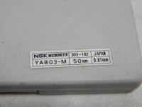 【新品】NSK　マイクロメーター25-50㎜　0.01㎜