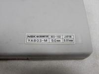 【新品】NSK　マイクロメーター25-50㎜　0.01㎜