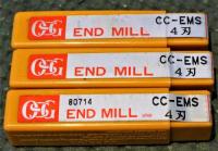 OSG エンドミル　　CC-EMS 7 8×2　計3個　未使用