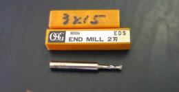 OSG　ハイススクエアエンドミル　　EDS-3