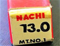 NACHI 　ツイストドリル　Φ13.0 MT1 未使用