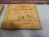 トシマ　メタルソー　DIA　1¾　HOLE　½　1.9㎜　2枚セット