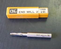 OSG エンドミル　3×5°　TPDS