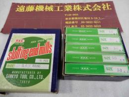 【未使用】SANKYOTOOLS　2枚刃エンドミル　3×BS5　10本