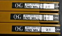 OSG ボールエンドミル　2枚刃　EBD　R4.5 3個　未使用