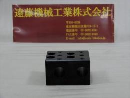 エグロ　NUCBOY用丸穴ホルダ二連形　79x60xH47mm