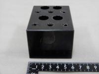 エグロ　NUCBOY用丸穴ホルダ二連形　79x60xH47mm