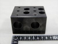 エグロ　NUCBOY用丸穴ホルダ二連形　79x60xH47mm