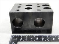 エグロ　NUCBOY用丸穴ホルダ二連形　79x60xH47mm