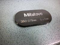 Mitutoyo　外径マイクロメーター350～375mm　