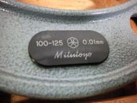Mitutoyo　歯厚マイクロメーター100～125mm　