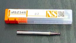 日進工具　エンドミル　 MSZ345 Φ2　未使用
