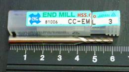 OSG エンドミル　CC-EML　3