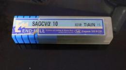 三興機械　エンドミル　SAGCVα　10　未使用