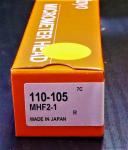 ミツトヨ　 マイクロメータヘッド MHF2-1 110-105　0-1㎜　0.001㎜　未使用
