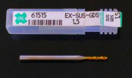OSG ドリル EX-SUS-GDS1.5 刃径1.5溝長9全長41シャンク3
