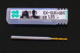 OSG ドリル EX-SUS-GDS1.55刃径1.55溝長10全長42シャンク径3