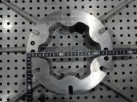 ベースプレート　φ250フランジ付