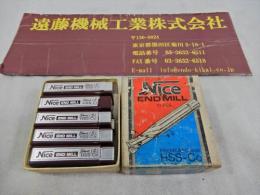 コバルト　2枚刃エンドミル　刃径2mm　10本　未使用