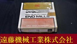 OSG エンドミル　4枚刃　15　4個　未使用