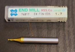 OSG　エンドミルEX-TIS-EDS 1.7